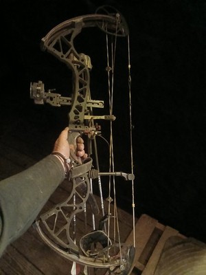 Bowtech Insanity CPX LH 70# 25.5 to 30 inch draw in good condition