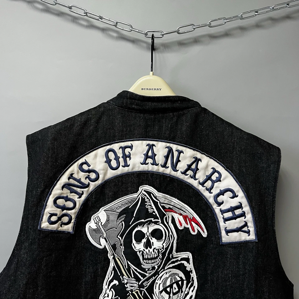 Sons of Anarchy vest Red Wood Men’s - Image 4 of 4