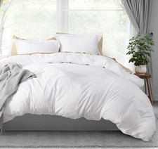 Duvet Cover King Size - 3 Piece with Zipper Closure - 1 Comforter Cover 104X9...