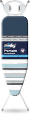 Minky Large Premium 122 X 38 Cm Ironing Board, Height up to 96Cm, UK Made