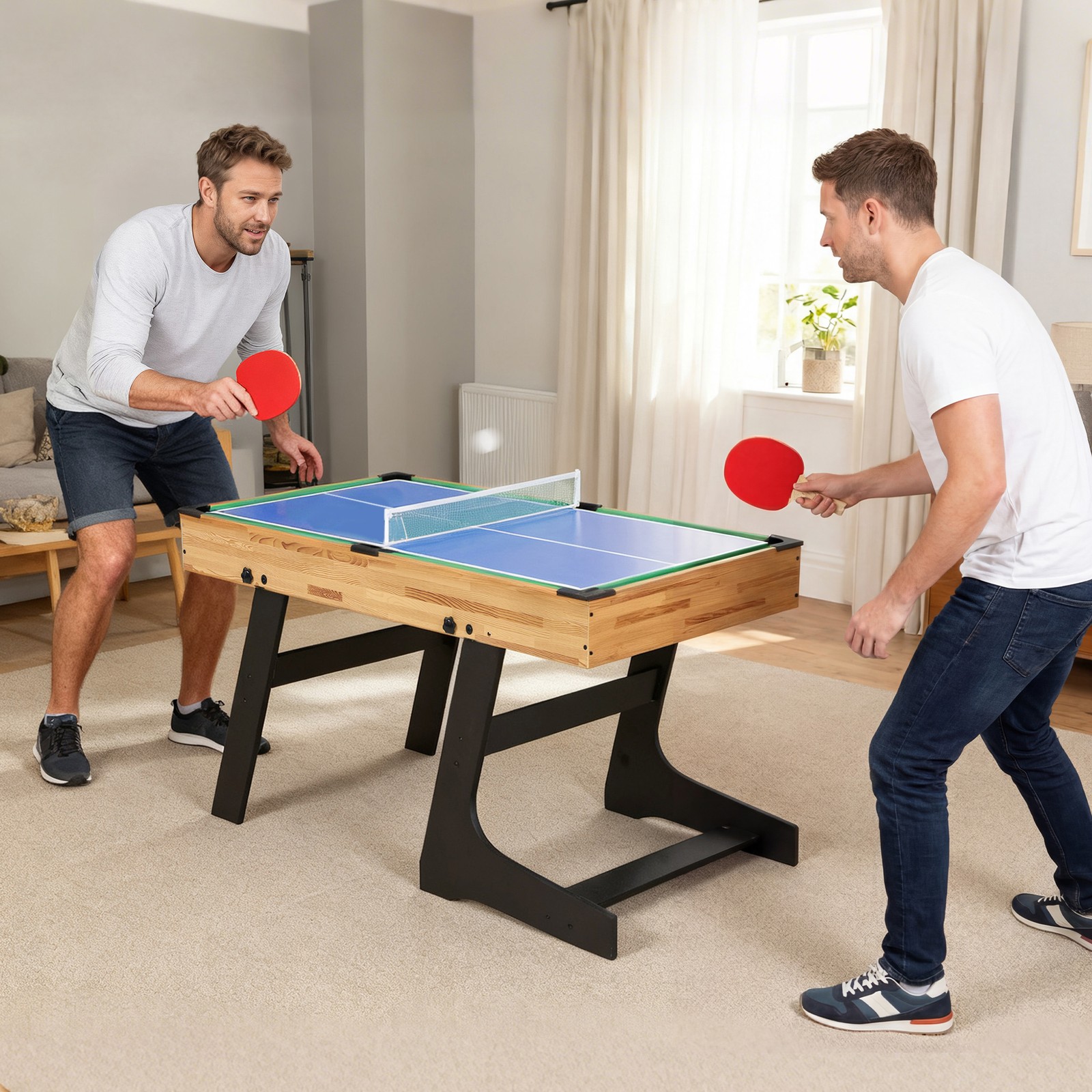 Tavolo da Gioco 13 in 1 Sportnow Pieghevole foto 3