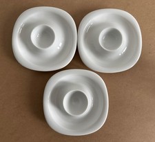26742/ Rosenthal Suomi 3x Eierbecher weiß