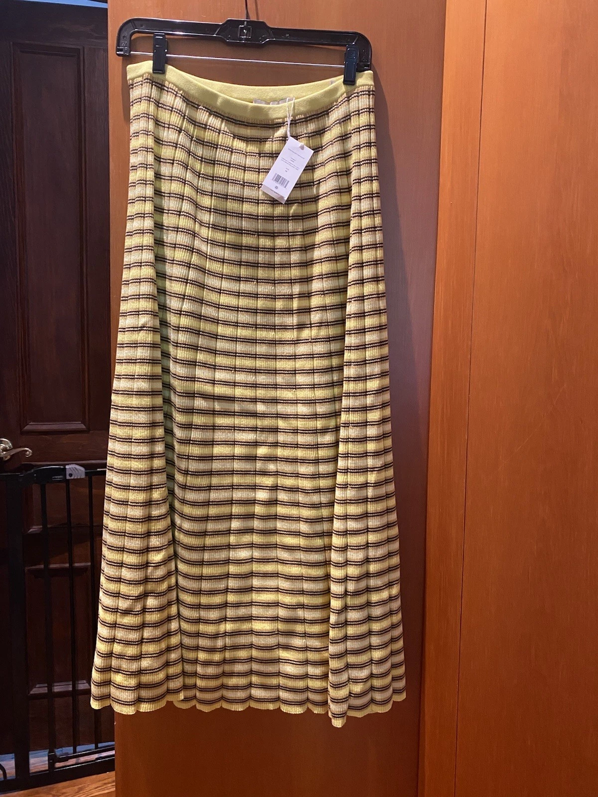 Tory Burch Striped Cotton Knit Skirt | NWT
Opens in a new window or tab
