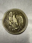 Civil War Breast Eagle Plate Belt Buckle US Union Reenactment Reproduction Brass