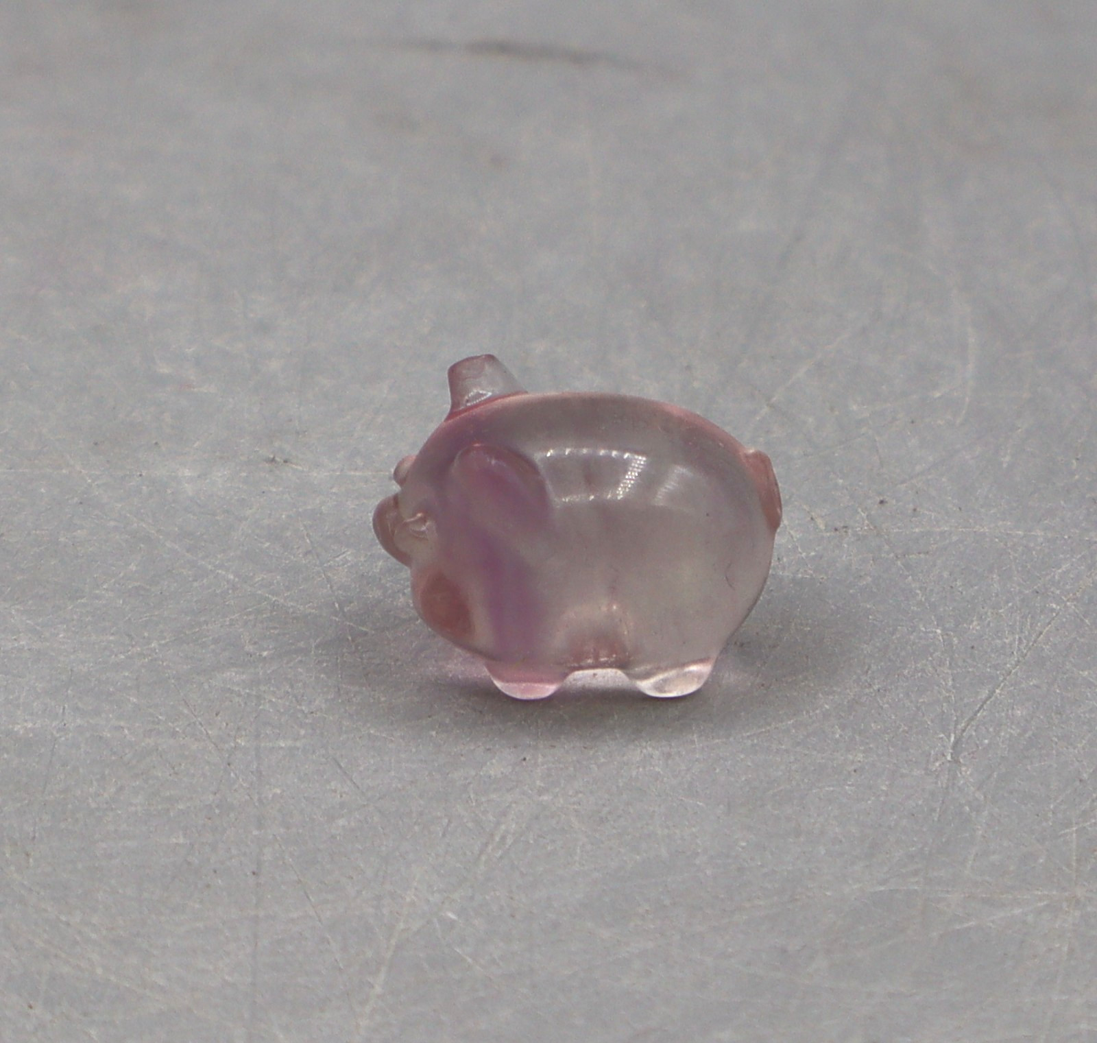 FLUORIT Schwein Schweinchen mini Figur a2 FLUORIT Schwein Schweinchen mini Figur a2
