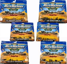MICRO MACHINES MILITARY SERIES   VARIOUS SQUADRON SETS AVAILABLE   NEW/SEALED