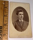 Rare Antique Victorian American ID'd Young Man, George Maxon New York CDV Photo! — photo 6