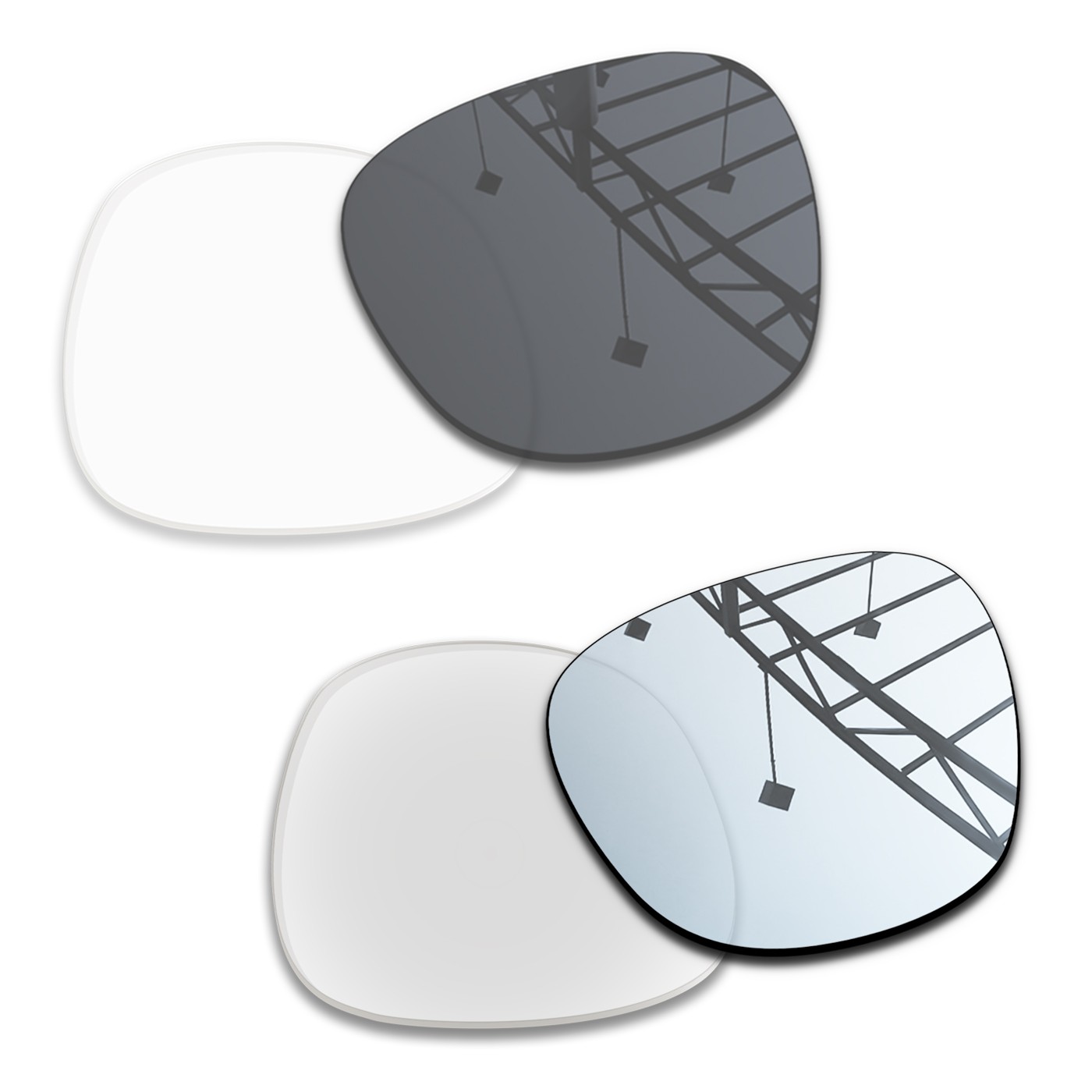 Photochromic Clear to Grey + Photochromic Clear to Silver