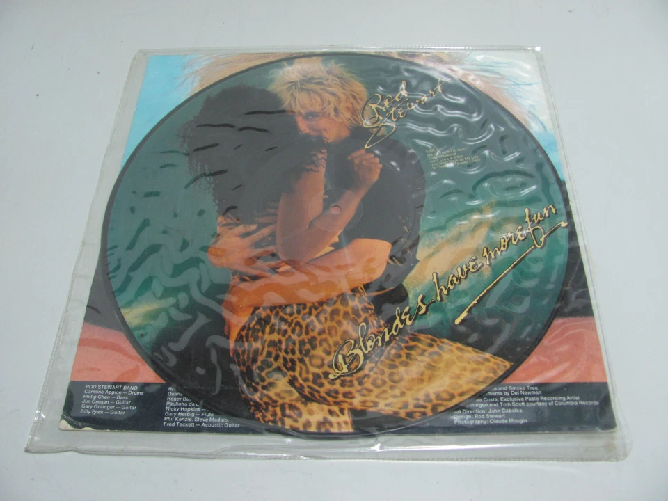 Rod Stewart–Blondes Have More Fun Picture Disc LP Album US 1978 In EX Condition - Image 2 of 4