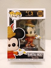 Funko Pop Disney 50 Archivos Colección Beanstalk Mickey #800 Figura Vinilo Nuevo