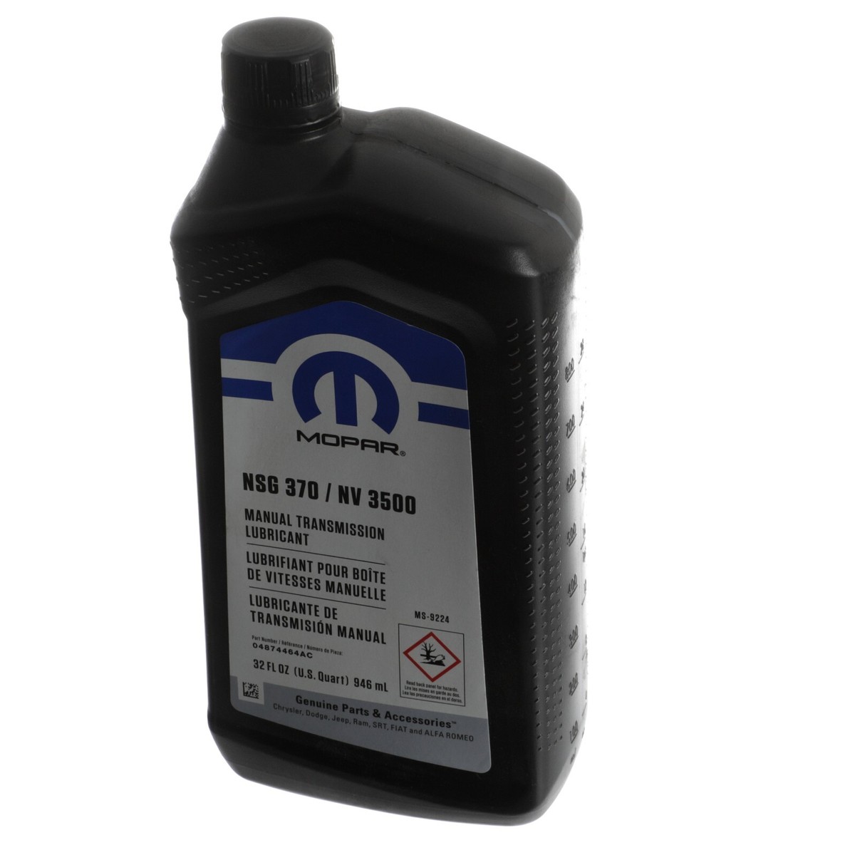 JEEP DODGE CHRYSLER RAM MANUAL TRANS LUBRICANT NSG 370 / NV 3500