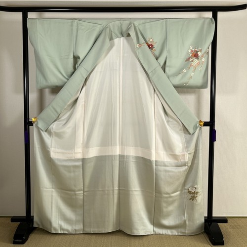 K3011432 Japanese Kimono Silk Tsukesage - Picture 5 of 9