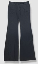 $870 Alexander McQueen Women's Black Classic Suiting Dress Pants Size 48