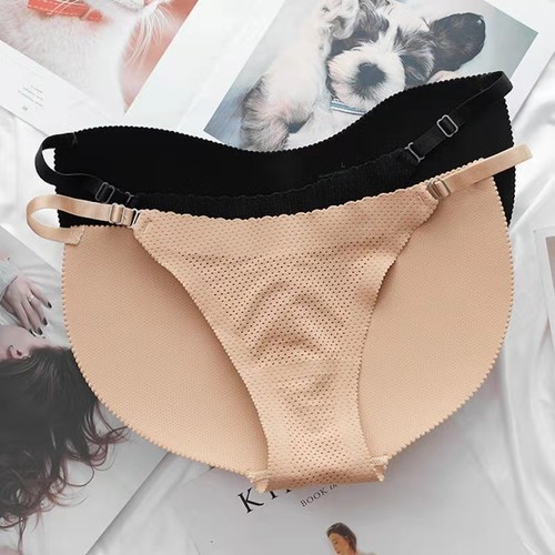 Butt Hip Knickers Fake Size Enhancer Panties Ladies Silicone Buttocks Padded Bum - Picture 6 of 14