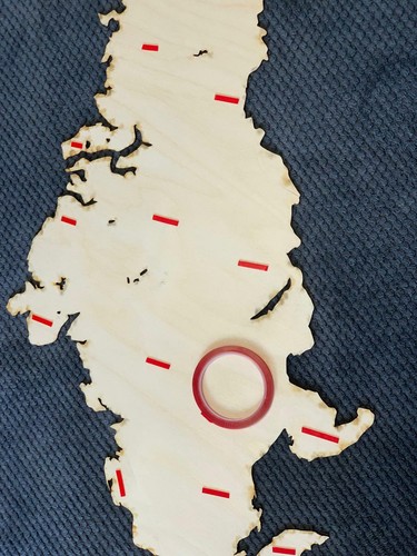 3d Weltkarte aus Holz / Landkarte / World Map / Länderkarte / Wandbild - Bild 11 von 19