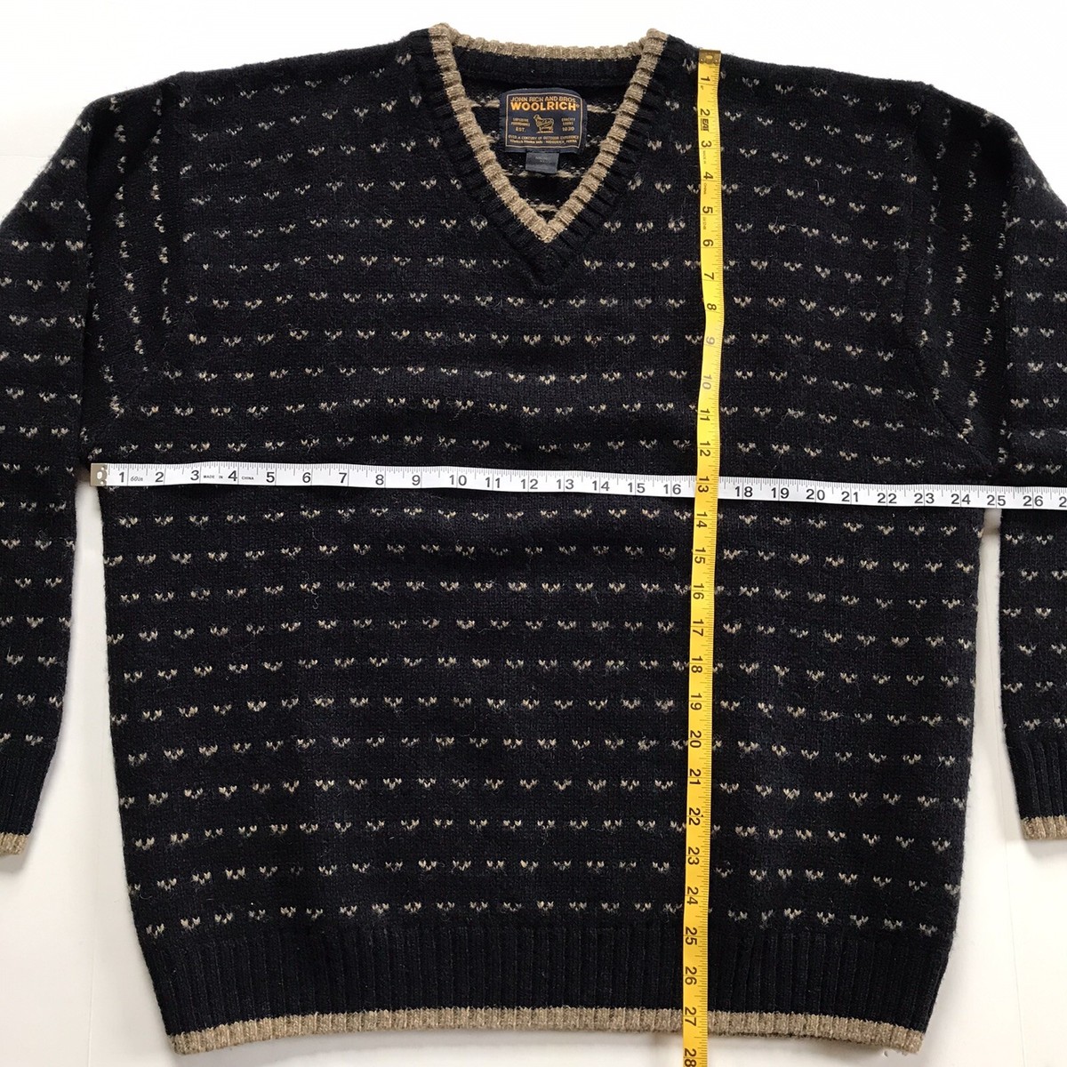 トップス 80s Woolrich Birds Eye Wool Knit トップス 80s Woolrich Birds Eye Wool Knit 80's