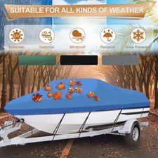 Boat Cover Fishing V-Hull Waterproof Heavy Du...