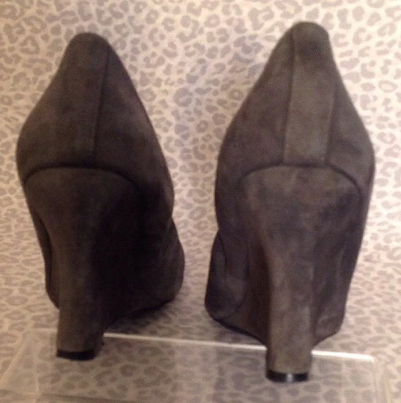 Серые замшевые туфли-лодочки me Too 10 - Изображение 4 из 4