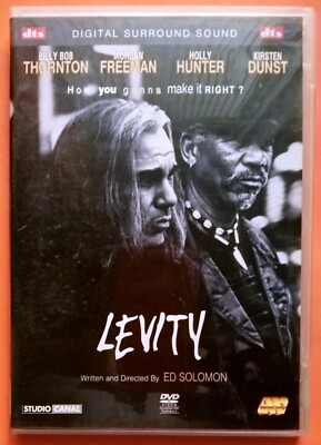 Levity DVD Region 2 Billy Bob Thornton Morgan Freeman Kirsten Dunst Solomon 