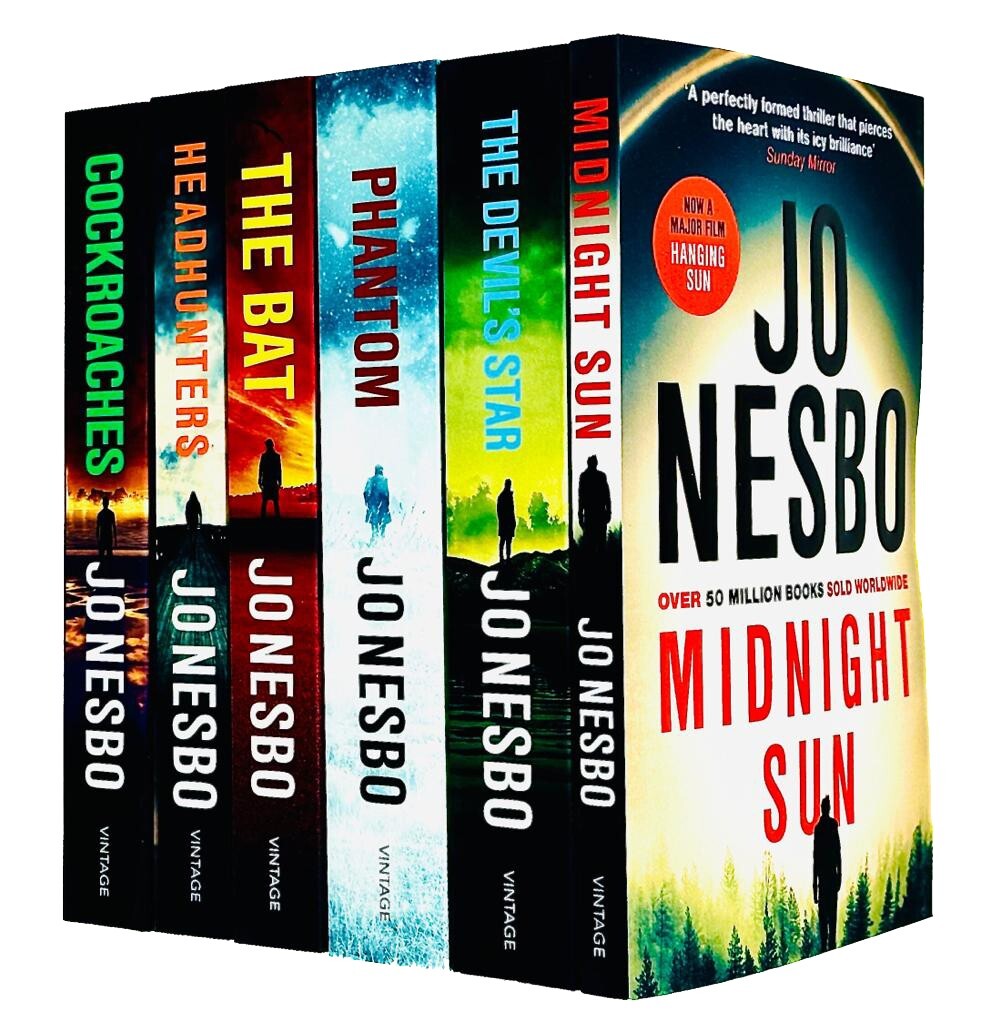 Jo Nesbo Collection 6 Books Set Bat, Headhunters,Cockroaches,Devil's Star NEW
