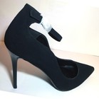 High Heel Pointed-Toe 4.75 in Stiletto Black Pumps US 10 (172) — photo 2