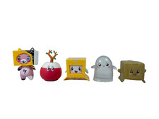 Lanky Box Mini Figures And Squishy Figures Set Of 5 NEW WITHOUT TAGS