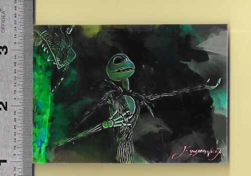 Jack Skellington Artist Signed Giclée Print Card #4 18/50 2019