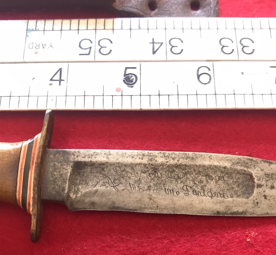 vintage fixed blade knife eBay