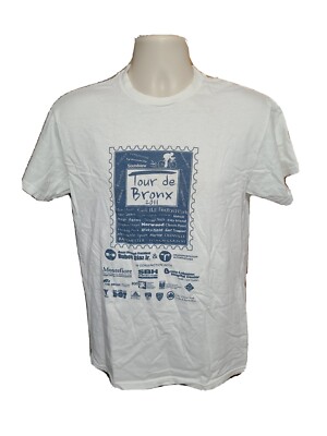 2011 Tour de Bronx Adult Medium White TShirt