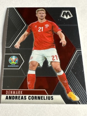 2021 Panini Mosaic UEFA Euro 2020 EM Denmark Andreas Cornelius