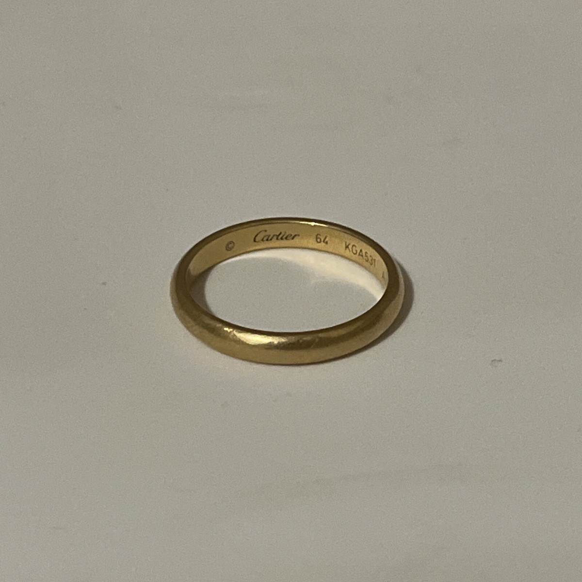 カルティエ 1895 イエローゴールド サイズ58(18) Cartier カルティエ 1895 WEDDING BAND ウェディングリング