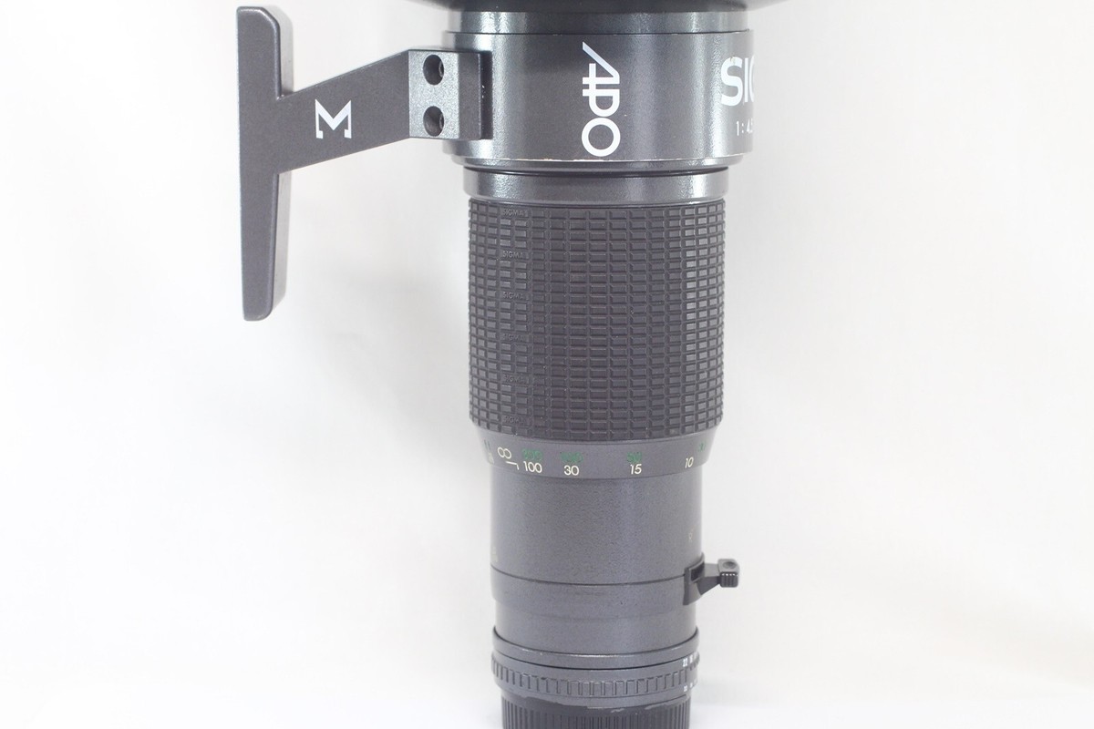 Sigma APO 500mm F/4.5 Multi Coated MF Zoom Lens for Nikon Ai Sigma APO 500mm F/4.5 Multi Coated MF Zoom Lens for Nikon Ai