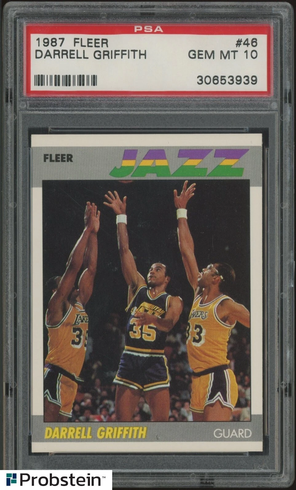 Darrell Griffith trading card