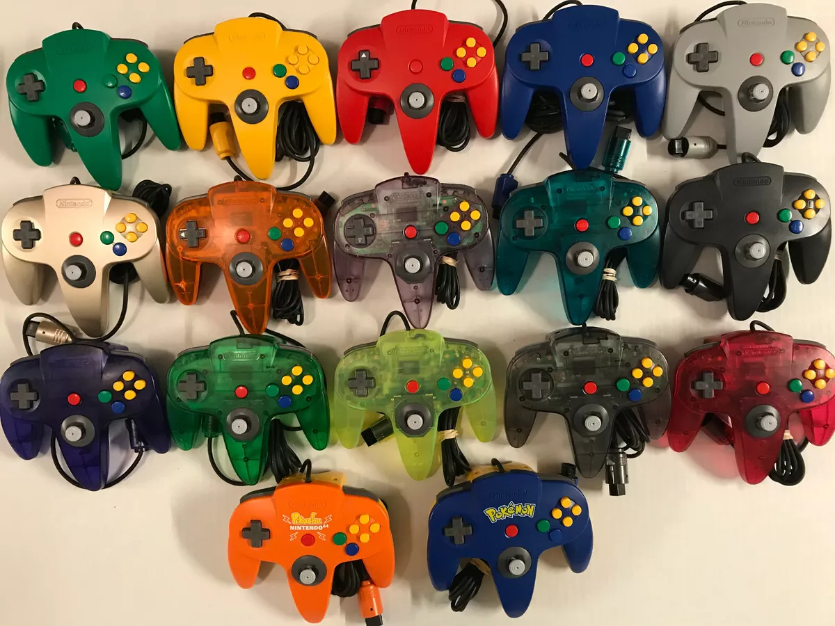 GREAT Nintendo 64 Controller AUTHENTIC OEM ORIGINAL CLEANED