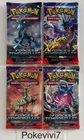 x4 Booster Cartes Pokémon FORCES TEMPORELLES EV5 TEF ARTSET Scellés FR NEUF