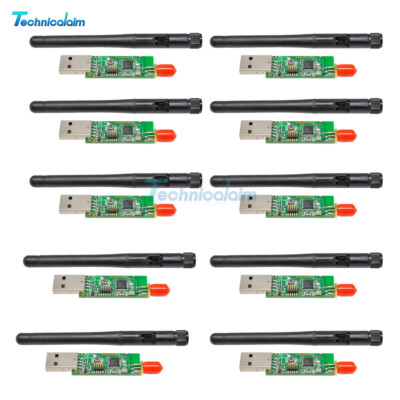 10 STÜCK USB CC2531 Protocol Analyzer Sniffer w/ External Antenna