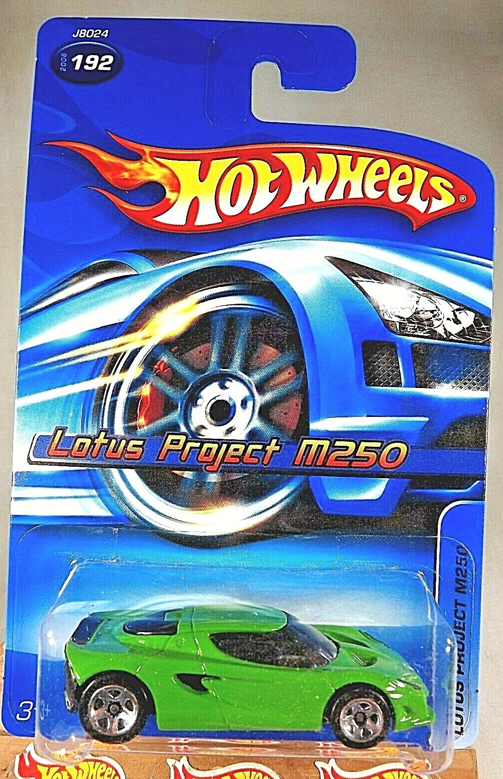 2006 Hot Wheels Mainline/Collector #192 LOTUS PROJECT M250 Green w/Chrome 5 Sp
