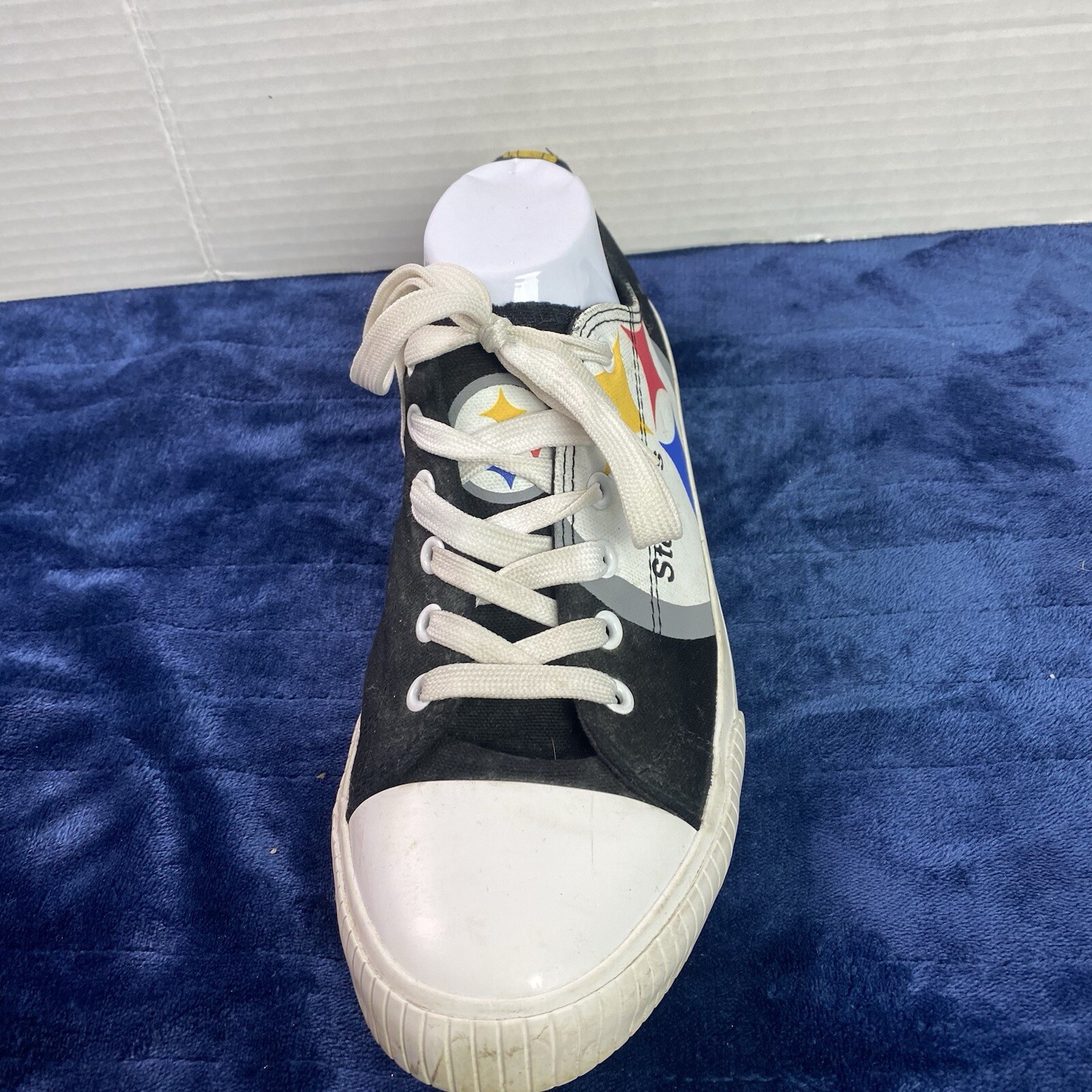 SAOLA PITTSBURGH STEELERS FOCO Sneakers Uomo Taglia 9 Tela Stringate Basse Calcio