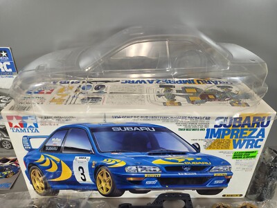 Rare New 1998 Tamiya 1/10 RC SUBARU IMPREZA WRC TA03F