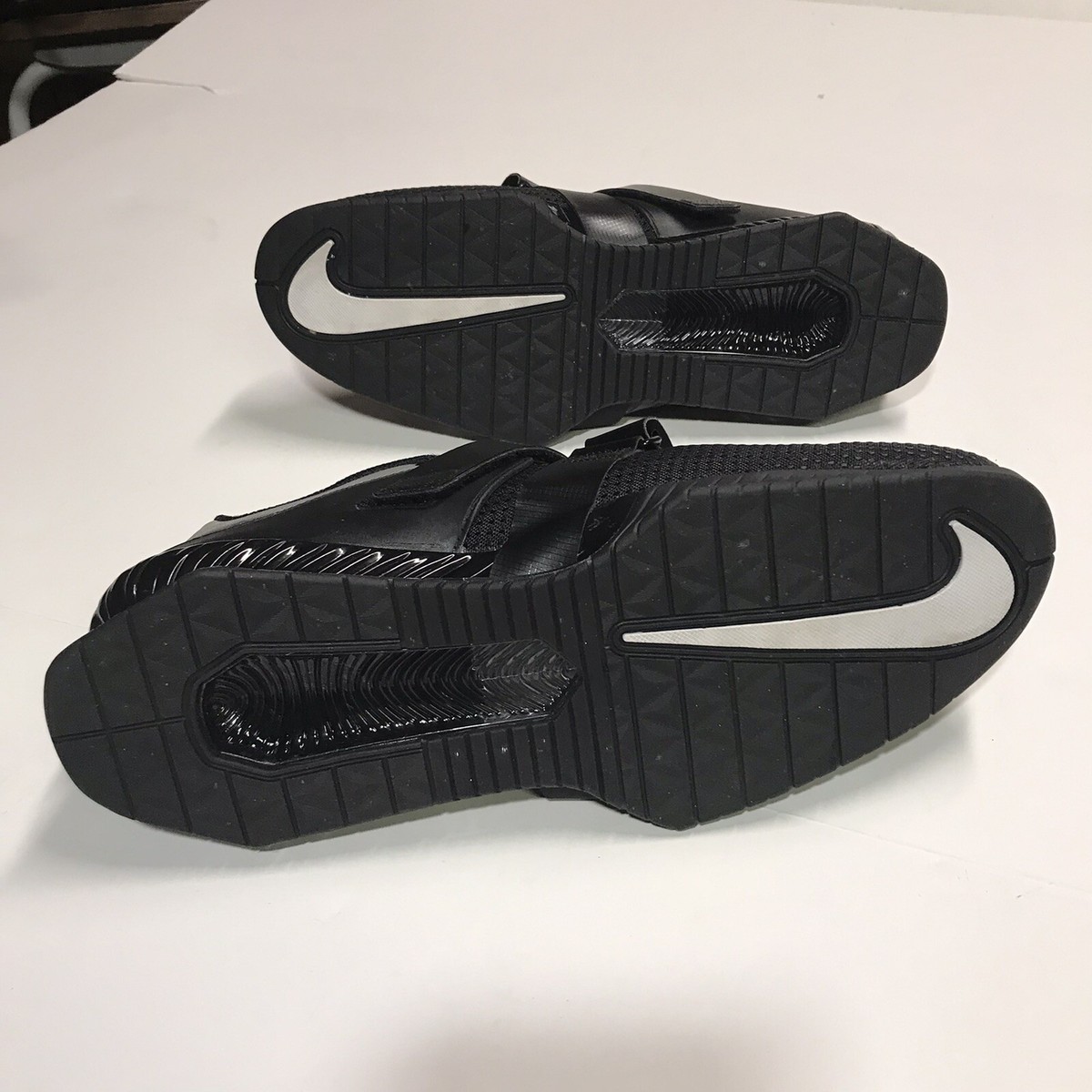 Nike Romaleos 4 Men Size 15 Black CD3463 010 Weightlifting Lifting