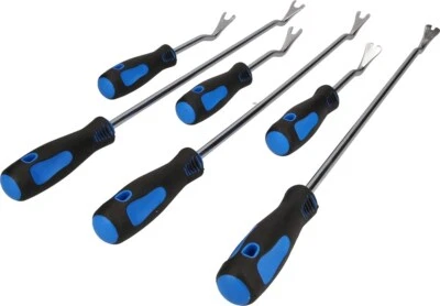 BRILLIANT TOOLS Lösewerkzeug-Satz für Verkleidungsclips, 6-tlg - Bild 1 von 4