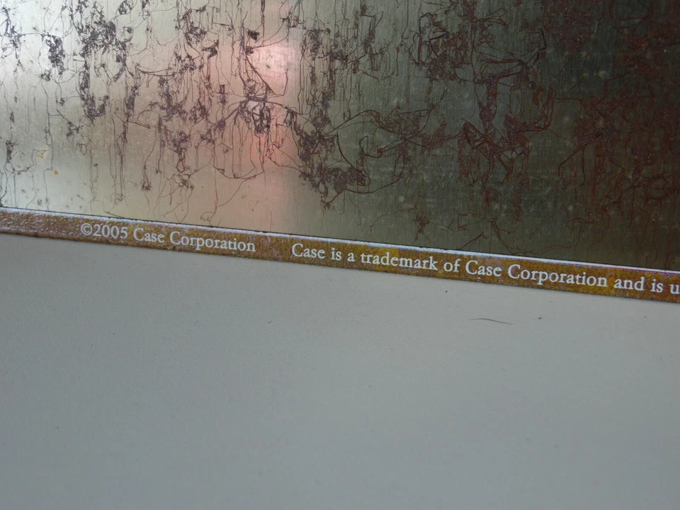 Letrero retro vintage de metal McCormick Deering Farmall tractor 12,5"x16" Foto 2 de 4