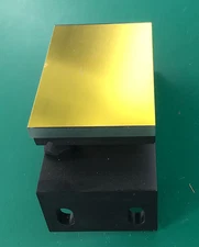 Mounted Yellow/Gold Optic Laser Mirror 2x3