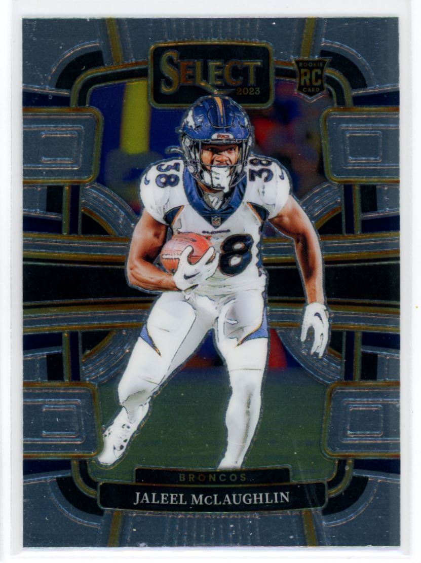 2023 Panini Select Jaleel McLaughlin RC Denver Broncos #32