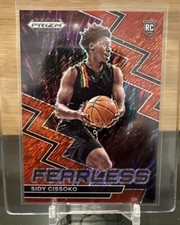 2023 Sidy Cissoko Prizm FOTL Red Shimmer FEARLESS #7/9 RC San Antonio Spurs SSP