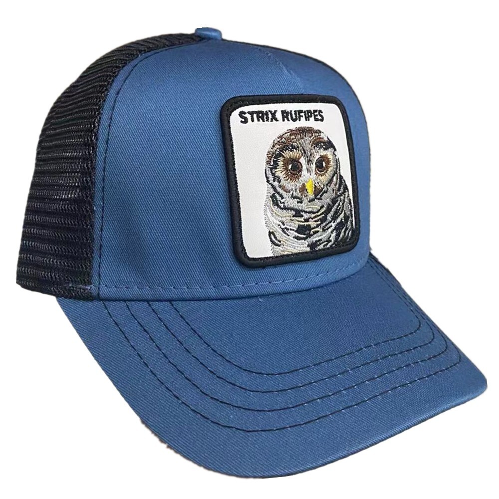 Stylish Animal Snapback Trucker Cap for All Seasons by Strix Rufpes-image