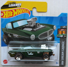 Hot Wheels Volvo P1800 Gasser dunkelgrün Neu/OVP HW Oldtimer Auto Car Mattel