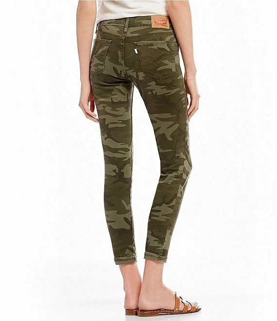 Levi's camo top skinny jeans