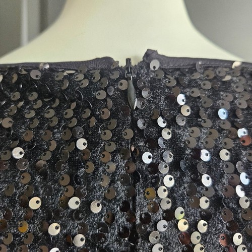 Fashion Nova Womens Sequin Mini Dress Sz Medium - Picture 5 of 12