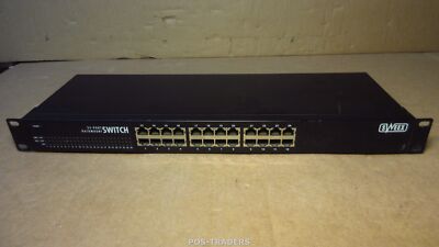 SWEEX LA300020/2B Rackmount 24-Ports LAN 10/100 RJ-45 Network Switch + RACK EARS